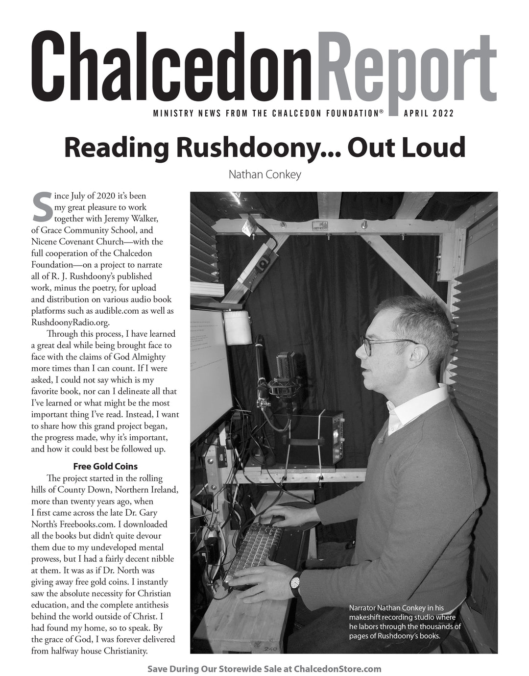 Chalcedon Publications 2022