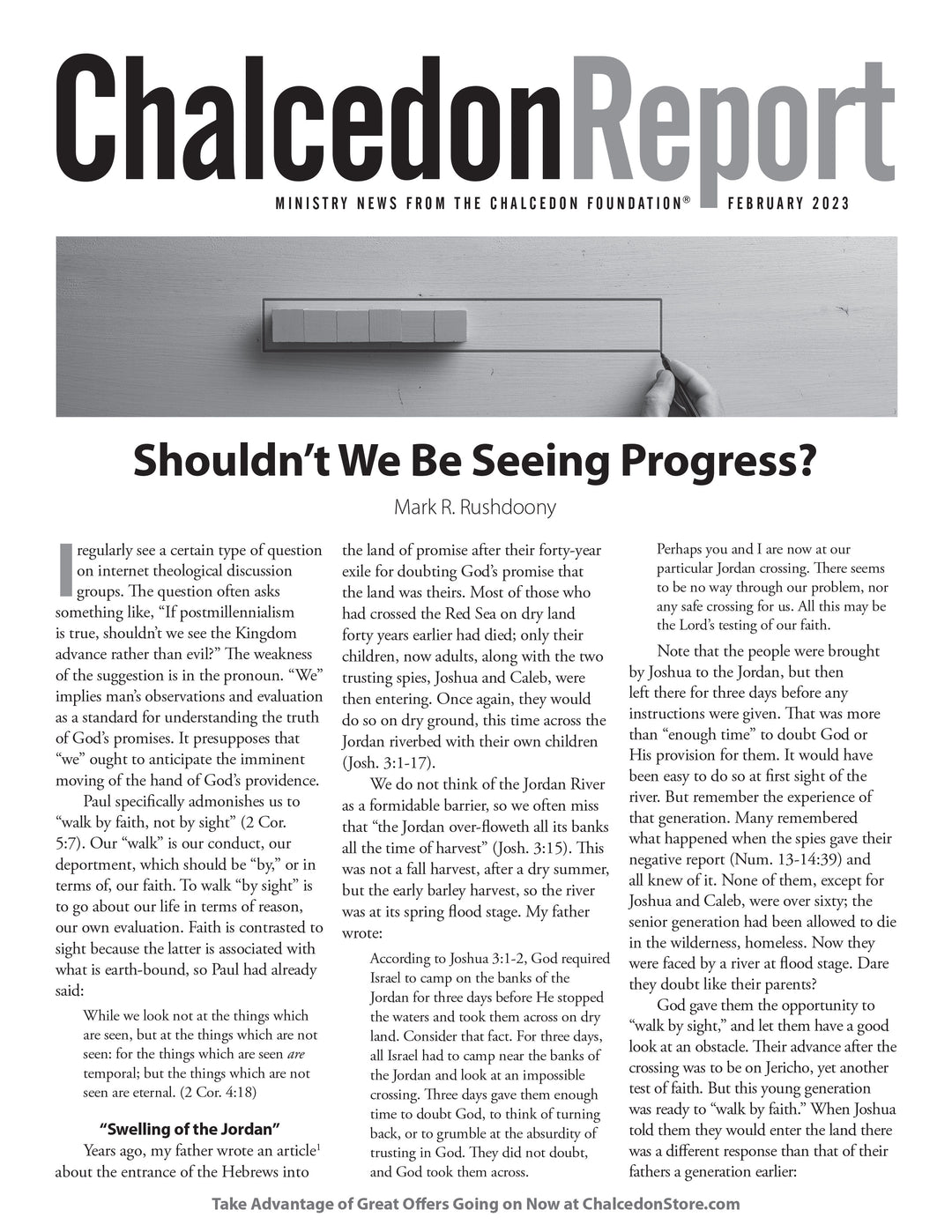 Chalcedon Publications 2023