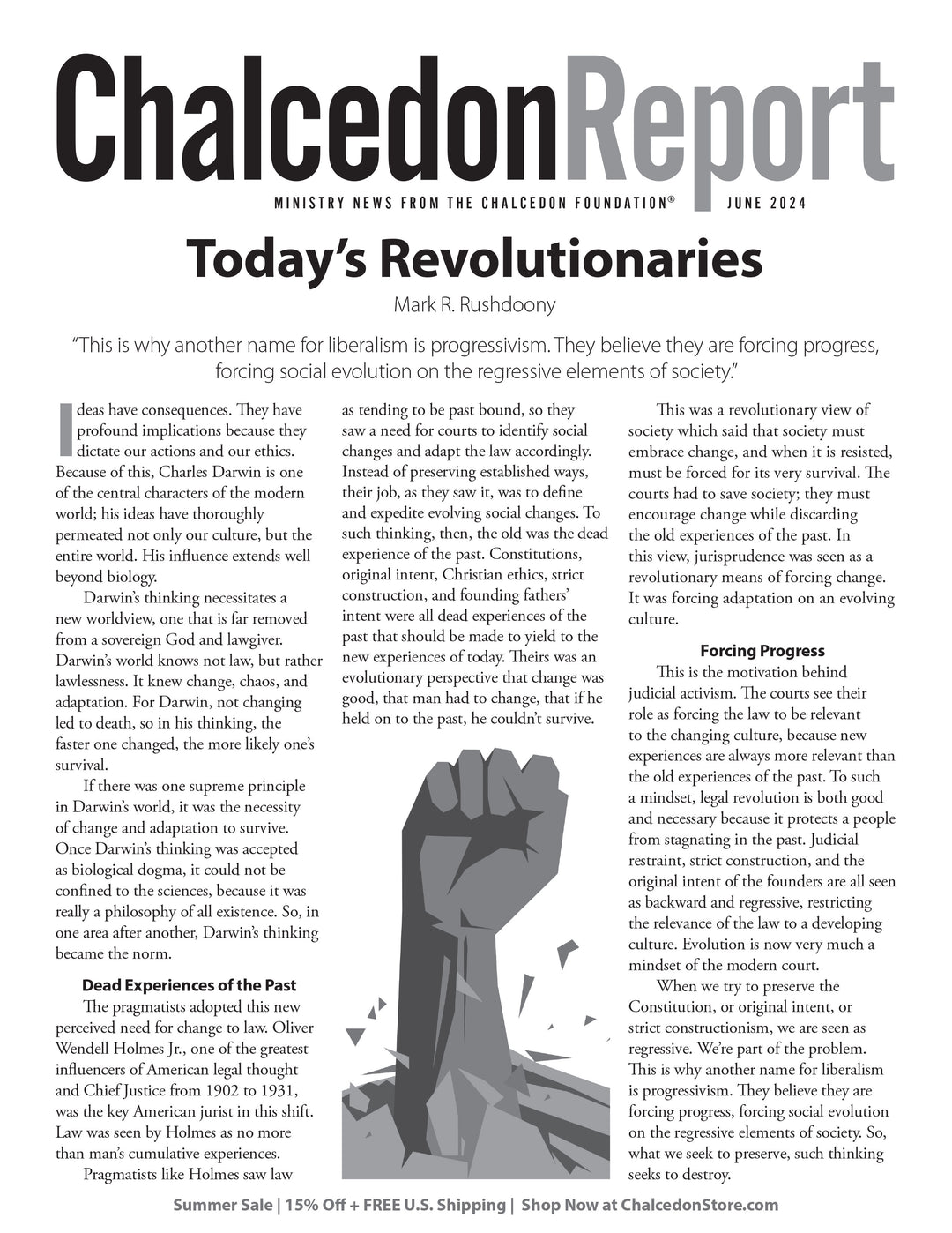 Chalcedon Publications 2024