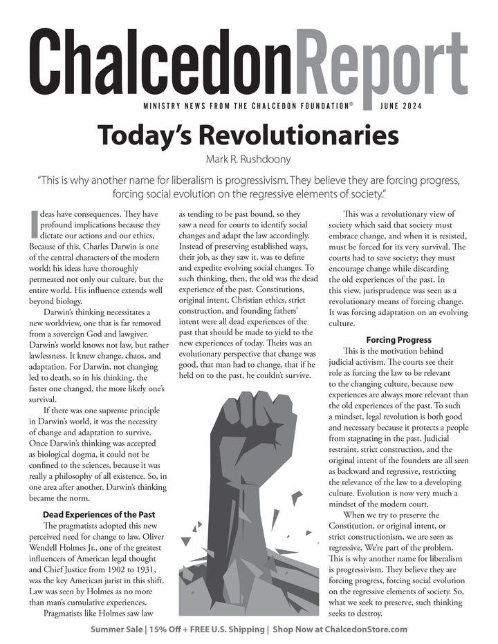 Chalcedon Publications 2024