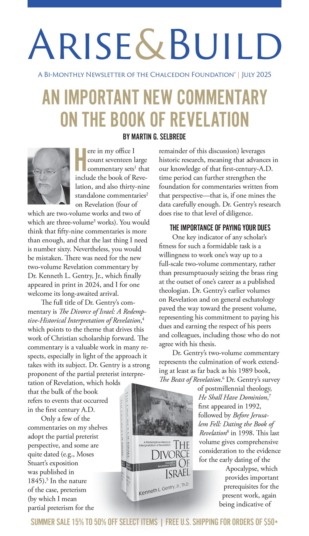 Chalcedon Publications 2025