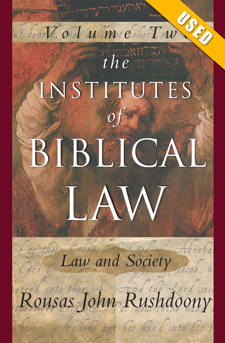 Institutes of Biblical Law Vol. 2