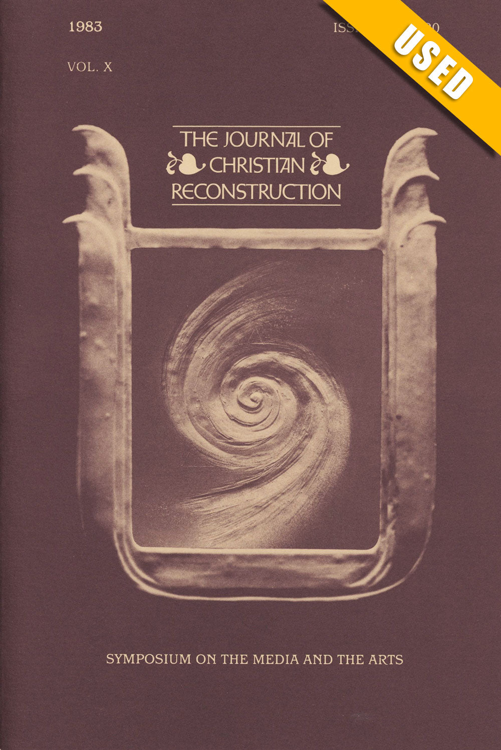 JCR Vol 10 No 1: Symposium on the Media and the Arts