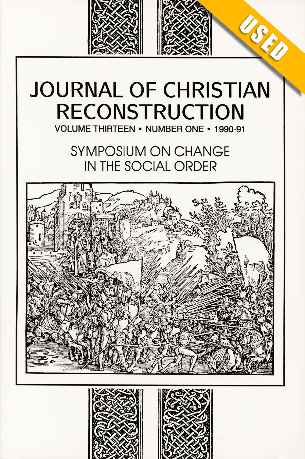 JCR Vol 13 No 1: Symposium on Change in the Social Order