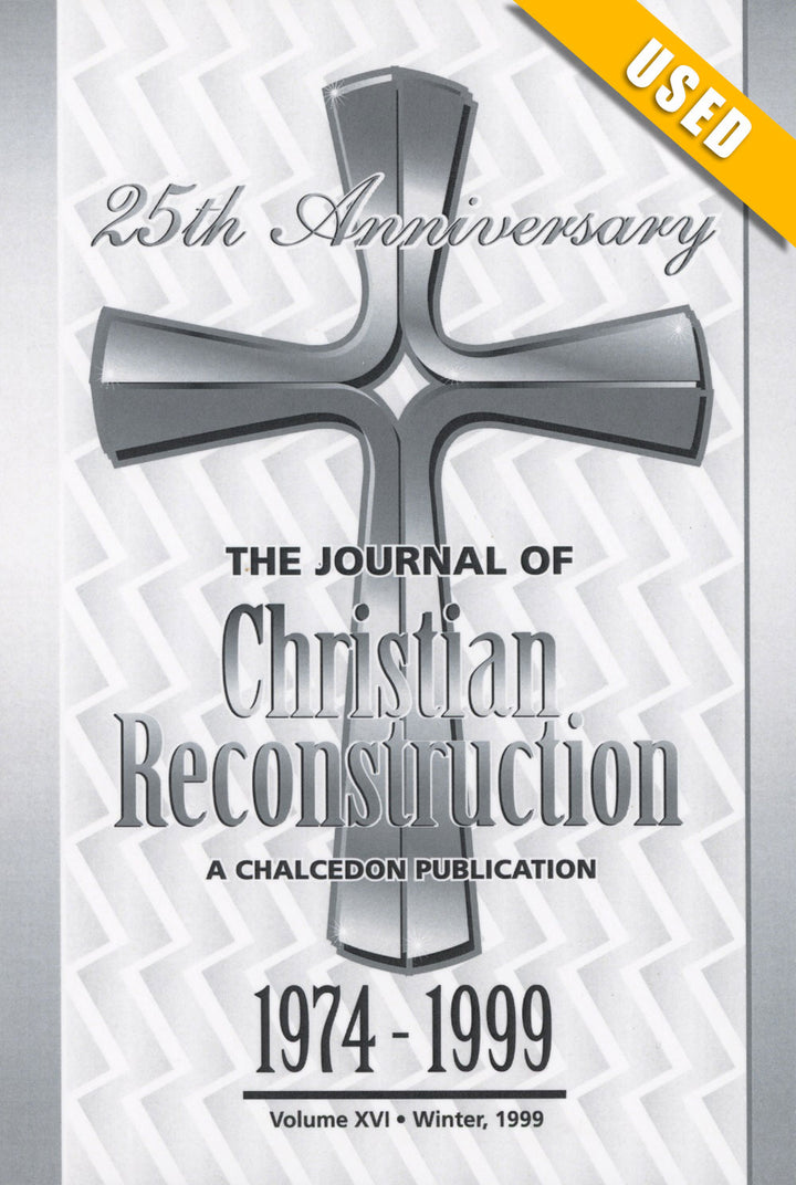 JCR Vol 16: The 25th Anniversary Issue
