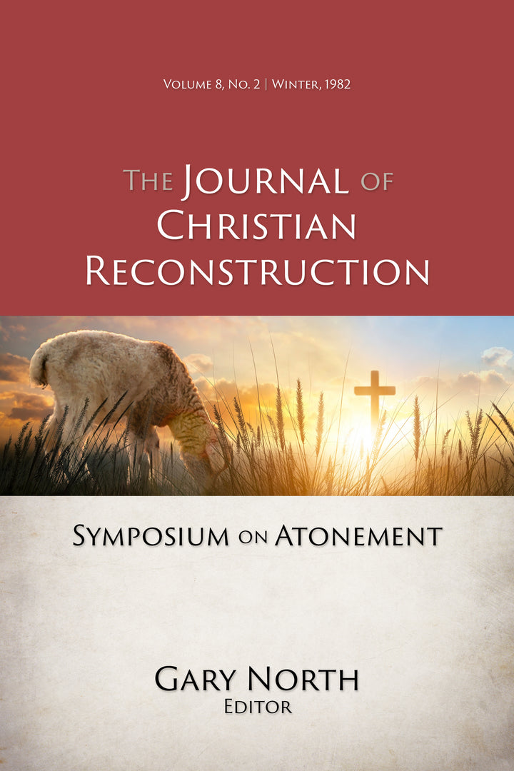 JCR Vol 08 No 2: Symposium on the Atonement