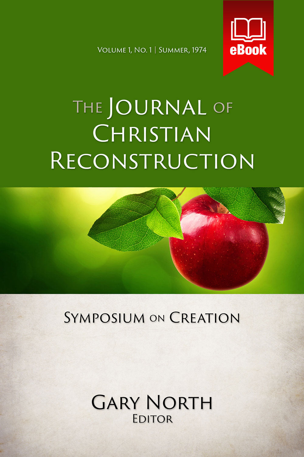 JCR Vol 01 No 1: Symposium on Creation