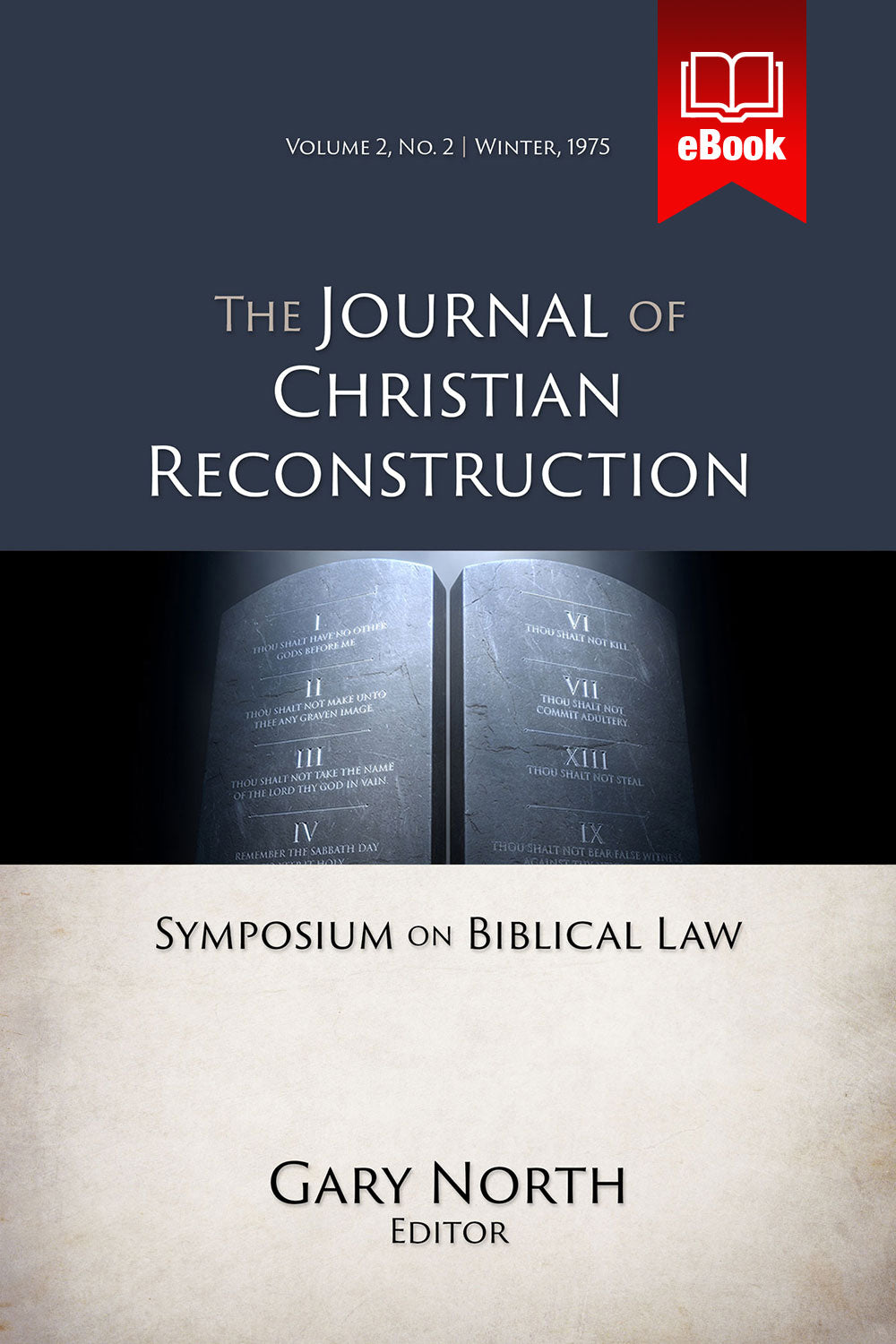 JCR Vol 02 No 2: Symposium on Biblical Law