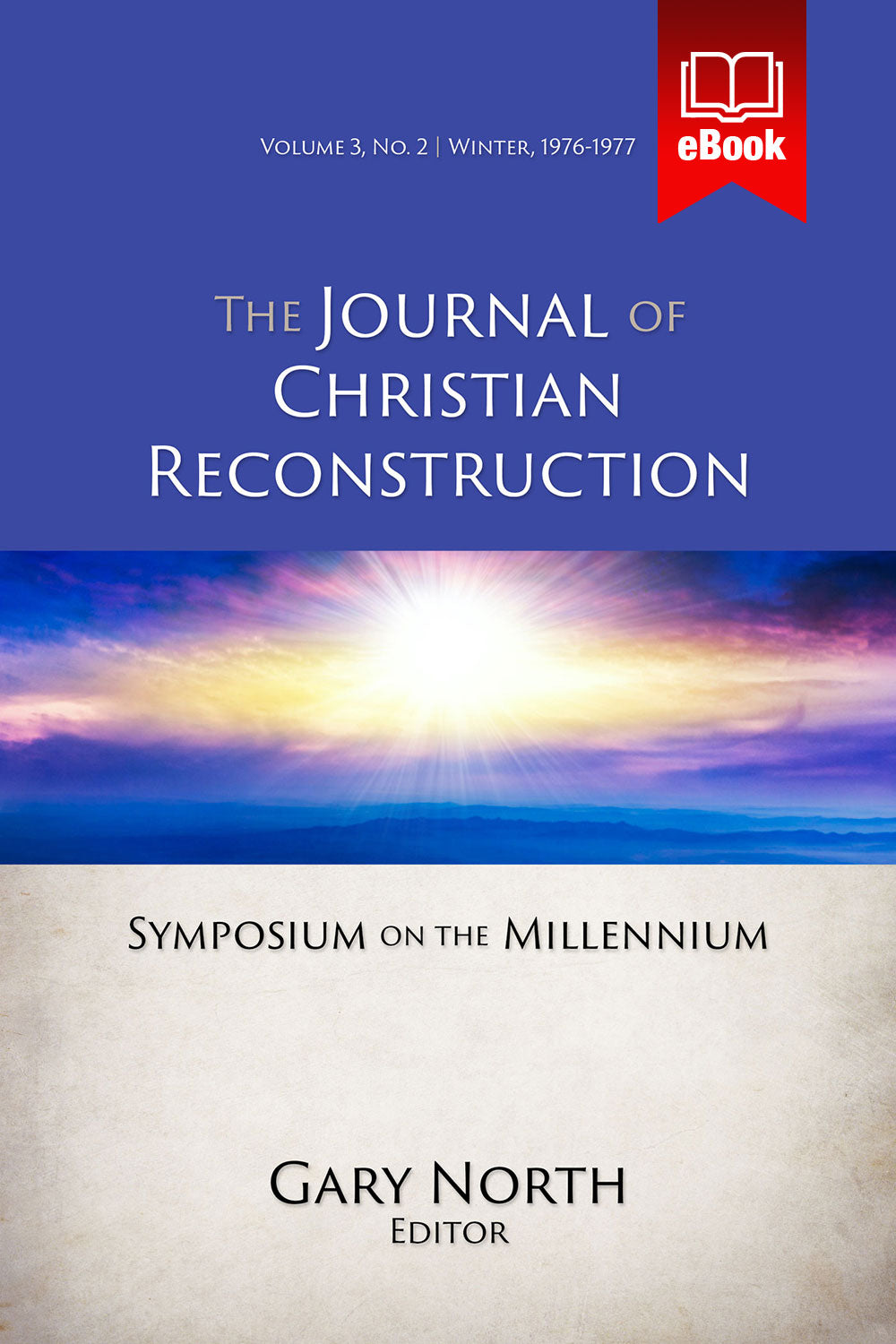 JCR Vol 03 No 2: Symposium on the Millennium