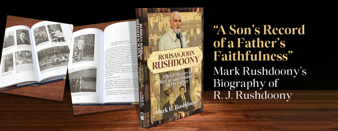 Rushdoony Biography is here!