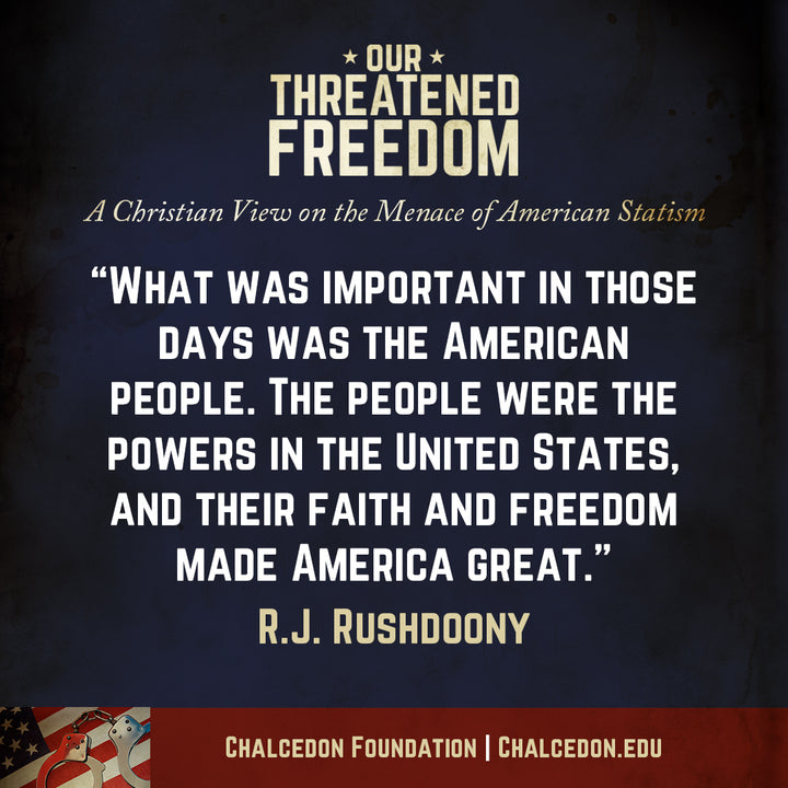 Our Threatened Freedom Part 2