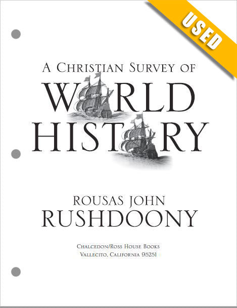 Christian Survey of World History Teachers Workbook